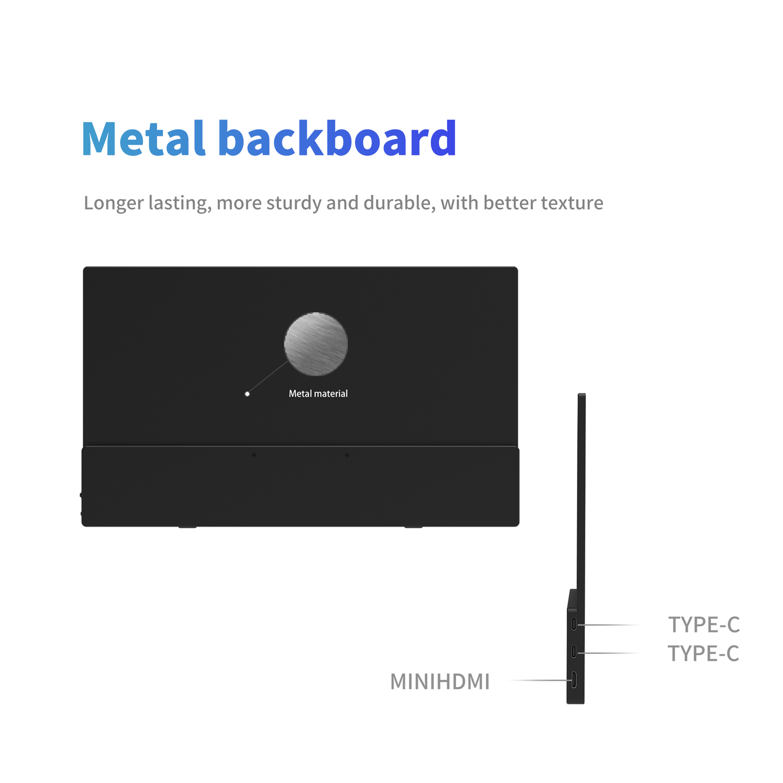 Dahua DHI-PM16-S201ST Portable Touch Monitor - product view 2