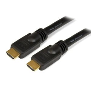 G-Max 10M High Speed HDMI 1.4V Cable (GMHD10M1-4V) – HDMI Male to Male, Gold Plated Connector, RoHS Certified, PVC Jacket, Ferrite Cores, 4K@30Hz