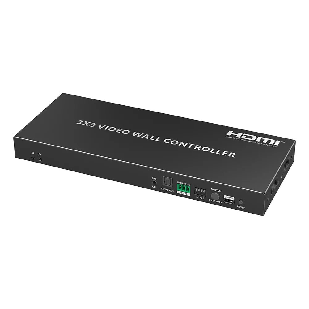 GN-AV109VW product view 2 Genuine 3 x 3 Video Wall Controller (GN-AV109VW), product view 2