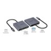 Genuine 4-in 1 Type C to USB-A 3.0 + HDMI + PD Adapter (GN-DC44J), product view 3
