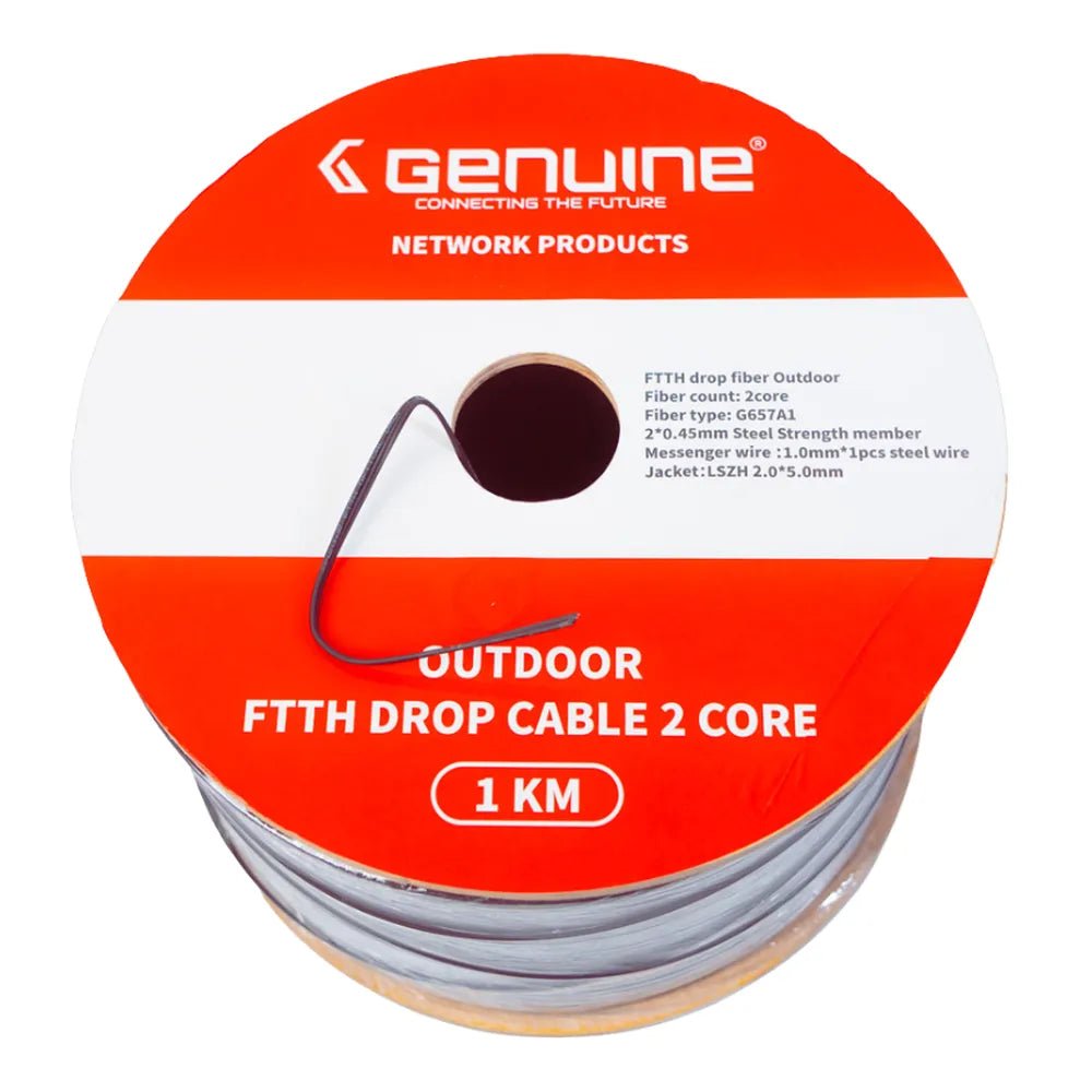 Genuine FTTH Indoor Fiber Optic Cable (GN-FC2CI-1000M), product view 1