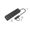 GN-HC37G product view 2 Genuine USB 3.0 HUB (GN-HC37G), product view 2