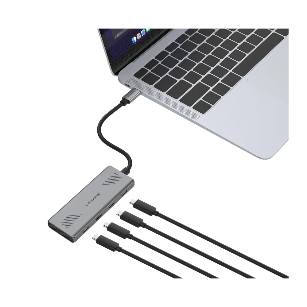 GN-HC44G product view 3 Genuine USB C HUB (GN-HC44G), product view 3