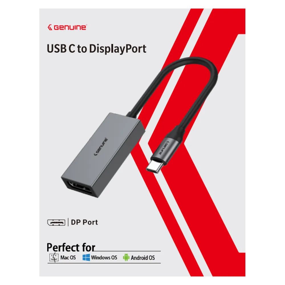 GN-TC41F product view 2 Genuine USB-C to DisplayPort Adapter (GN-TC41F), product view 2