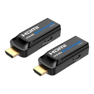 Genuine Mini-Size HDMI Extender Over Cat 6 (GNAV372S) – 1080p@60Hz, 50m, Up To Cat 7