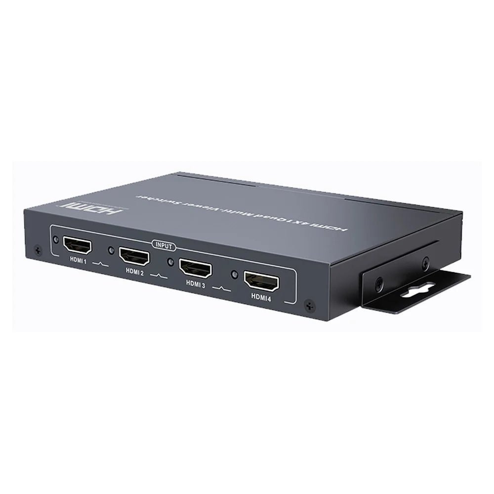 Genuine 4x1 HDMI Quad Multiviewer Switcher (GNAV401MS), product view 3