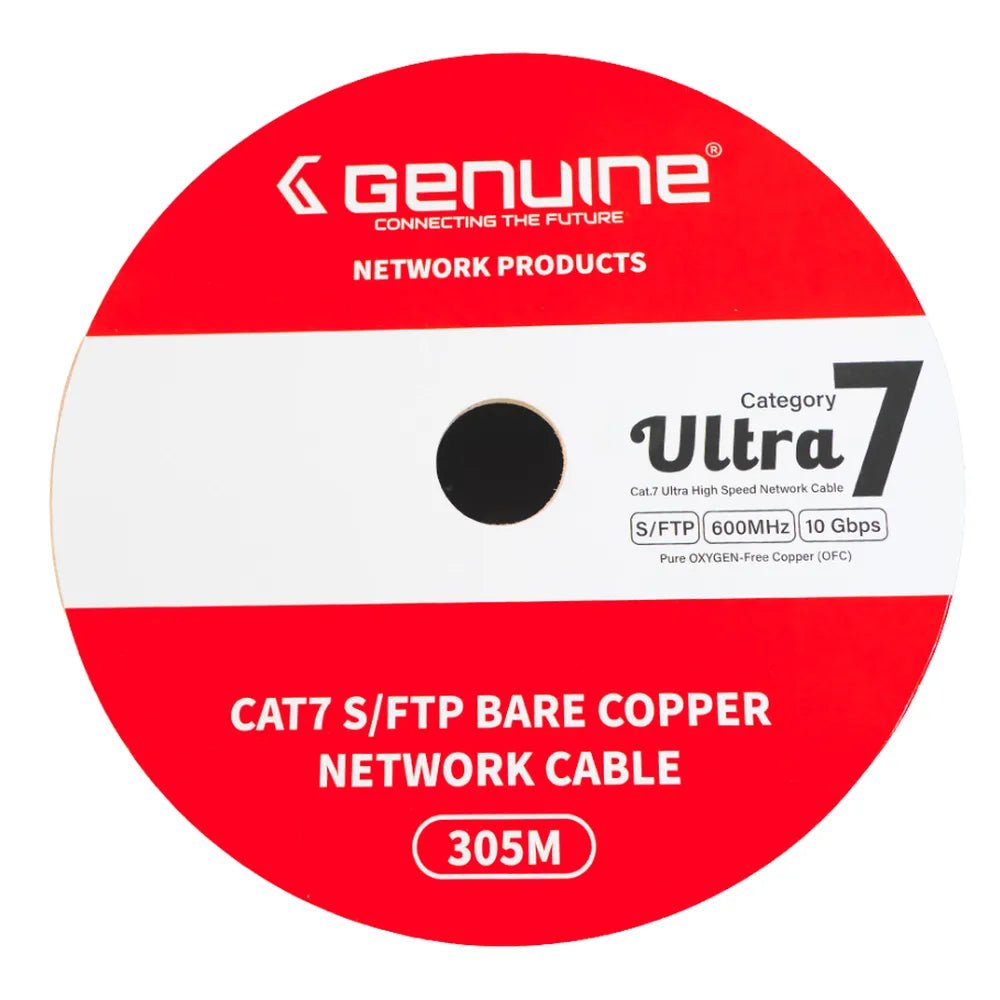 Genuine CAT7 S/FTP Cable (GNNC-C7SF23AGRY-305), product view 2