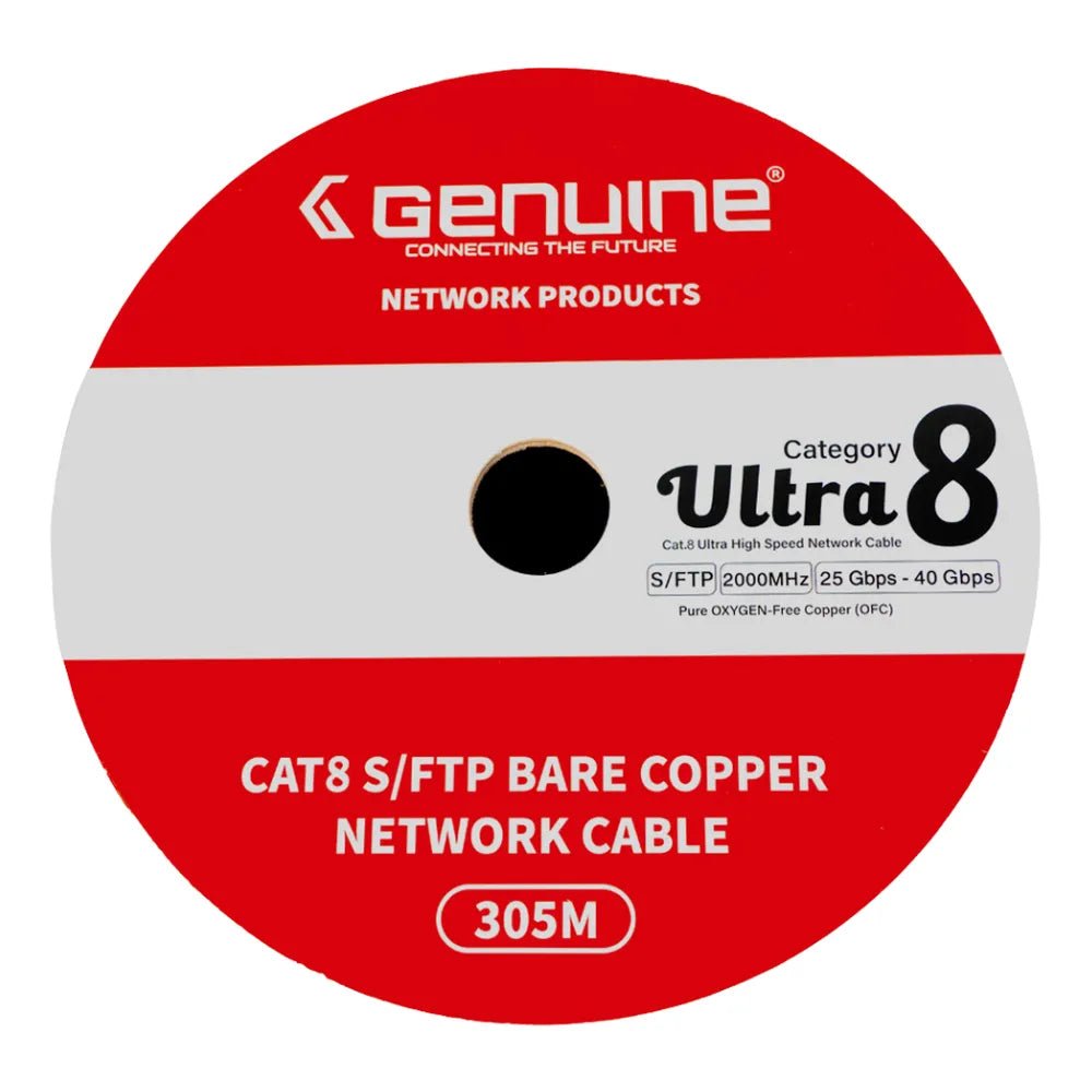 GNNC-C8SF22AGRY-305 product view 2 Genuine CAT8 S/FTP Cable (GNNC-C8SF22AGRY-305), product view 2