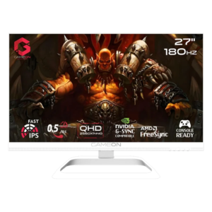 GameOn Artic Pro Series Gaming Monitor (GOA27QHD180IPS) – 27-inch, QHD (2560 × 1440), 180Hz