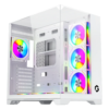 GameOn Valkyrie I ARGB mid-tower case, White, product view 1