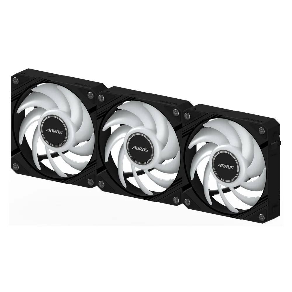Gigabyte AORUS EZ Chain 120 ARGB PWM PC Case Fans (GP-ECFAN1203), product view 6