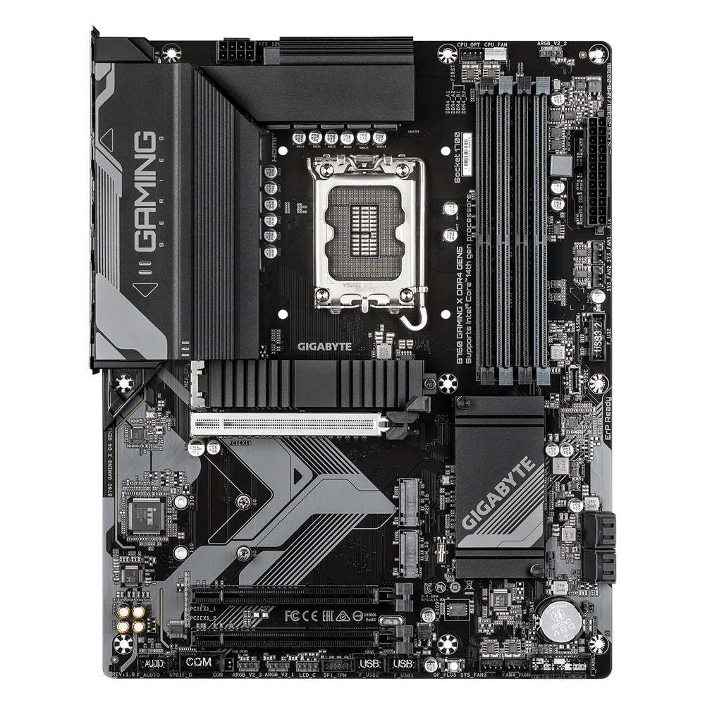 Gigabyte B760 GAMING X DDR4 GEN5 Motherboard (B760-GAMING-X-D4-GEN5), product view 2