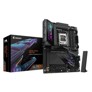 Gigabyte X870E AORUS Pro X3D Motherboard (X870E-A-PRO-X) – AMD X870E, ATX, AMD Ryzen 9000 / 8000 / 7000 Series, AM5