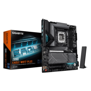 Gigabyte Z890 EAGLE WIFI7 PLUS ATX Motherboard – Intel Z890, Intel Core Ultra Processors, LGA1851
