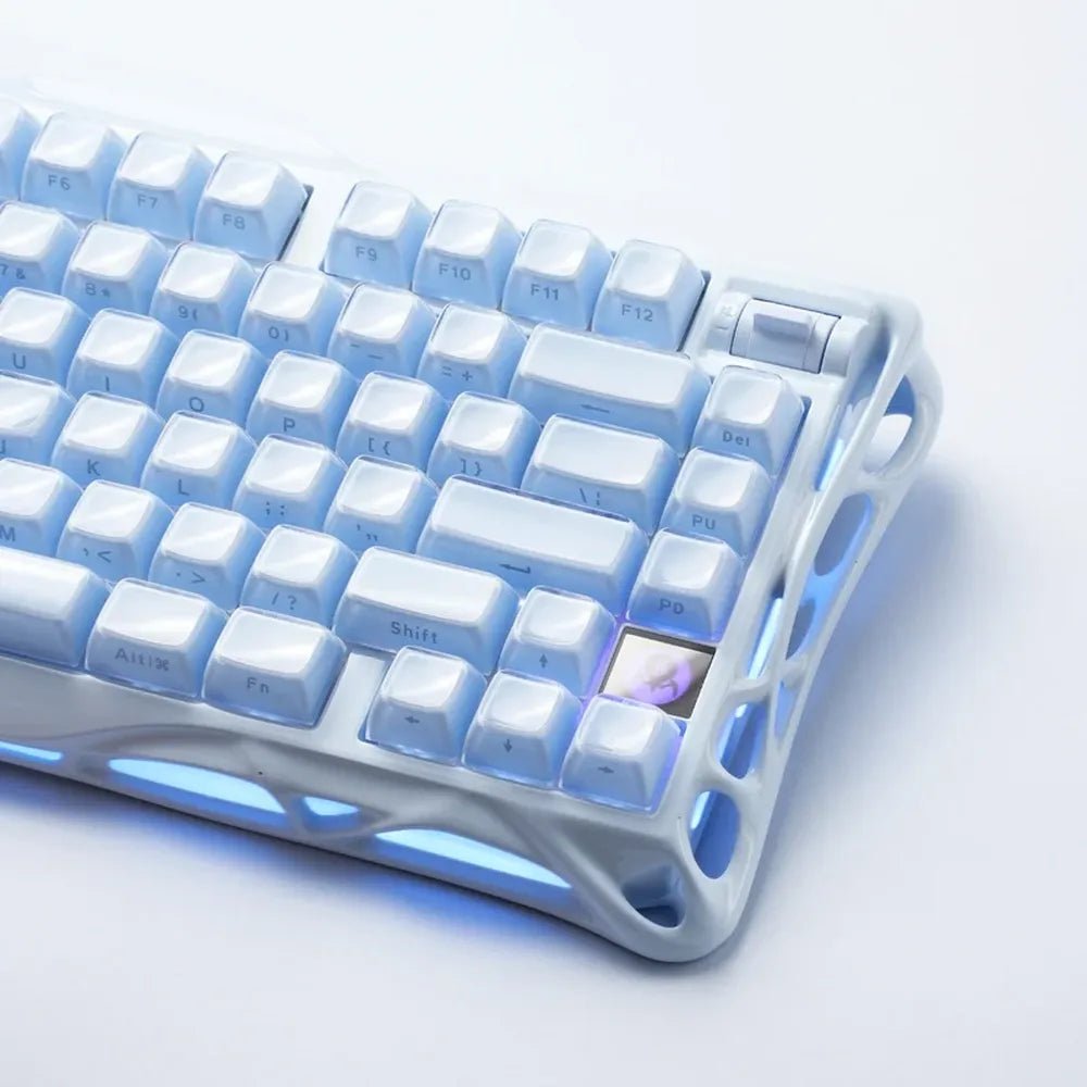 GravaStar Mercury K1 75% Tri-Mode Wireless Mechanical Gaming Keyboard (GS-K1-BLU), product view 3