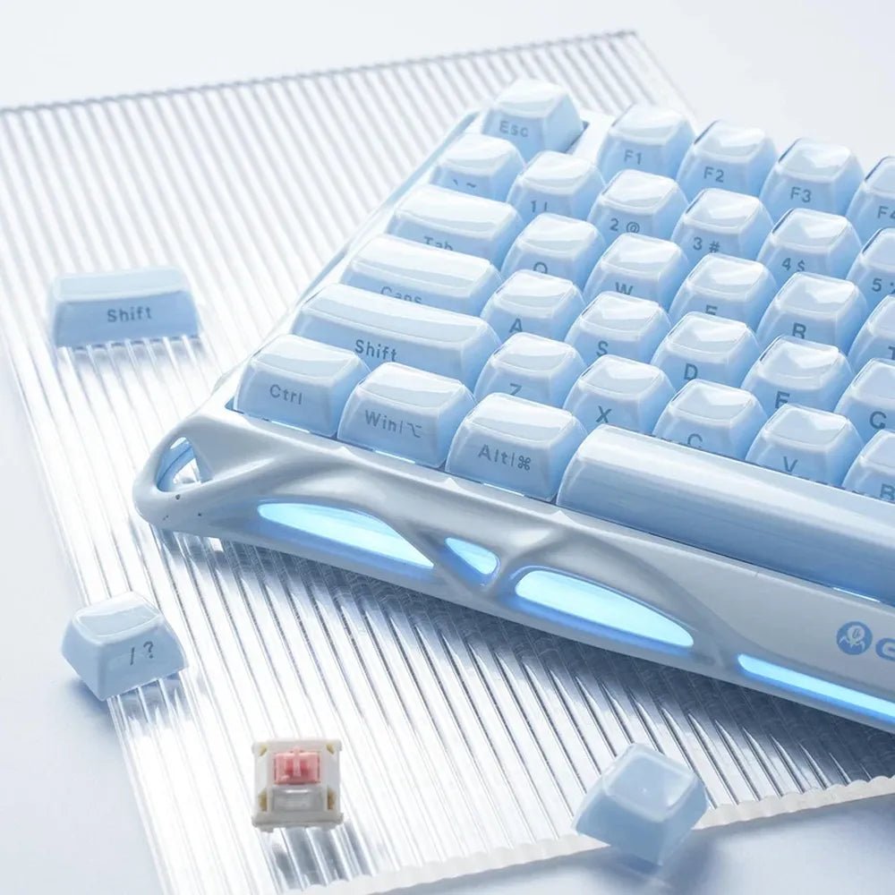 GravaStar Mercury K1 75% Tri-Mode Wireless Mechanical Gaming Keyboard (GS-K1-BLU), product view 5