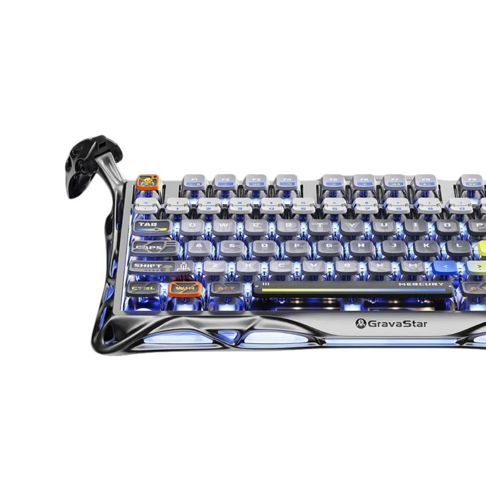 GravaStar Mercury K1 Pro 75% Wireless Mechanical Keyboard (GS-K1-PRO-S-CGRY), product view 6