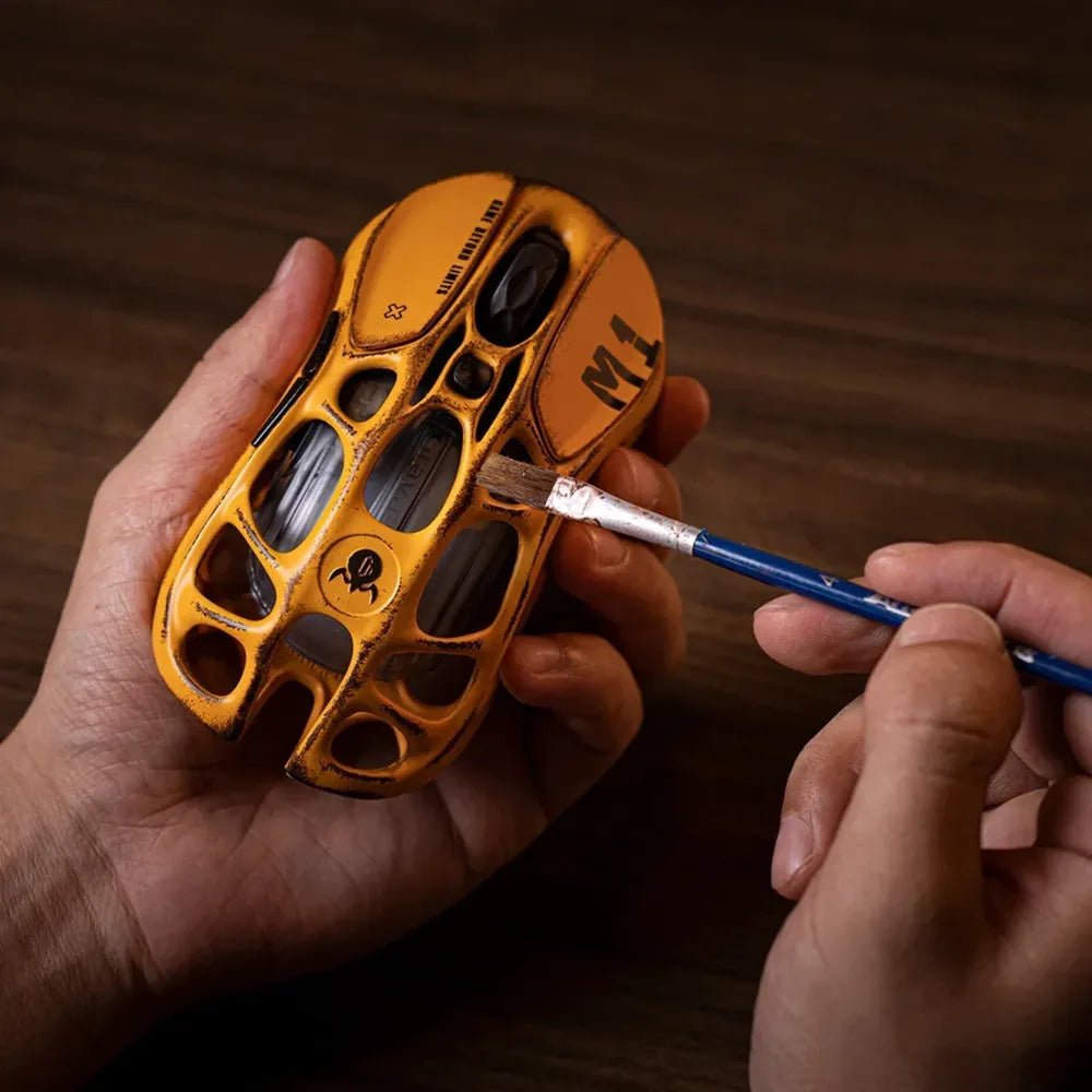 GravaStar Mercury M1 Pro Wireless Gaming Mouse (GS-M1-PRO-YLW), product view 6