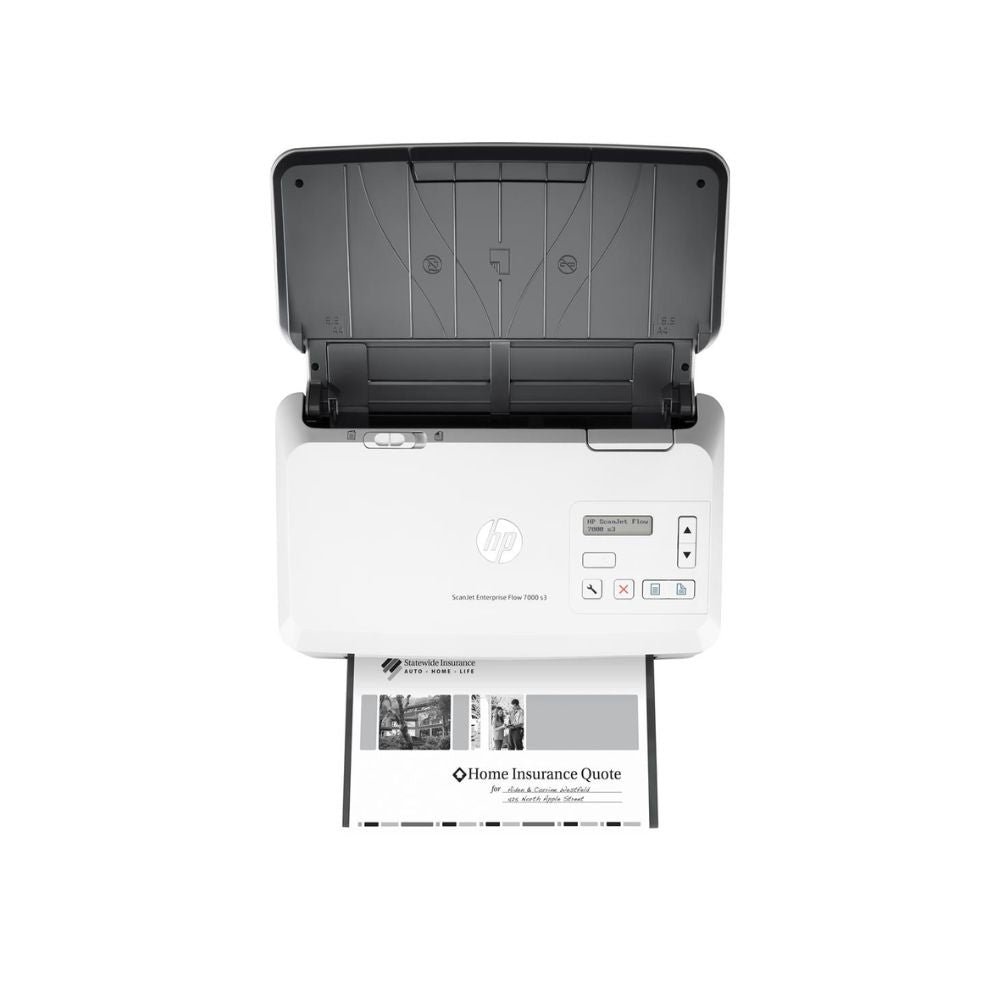 HP ScanJet Enterprise Flow 7000 s3 Scanner - product view 3