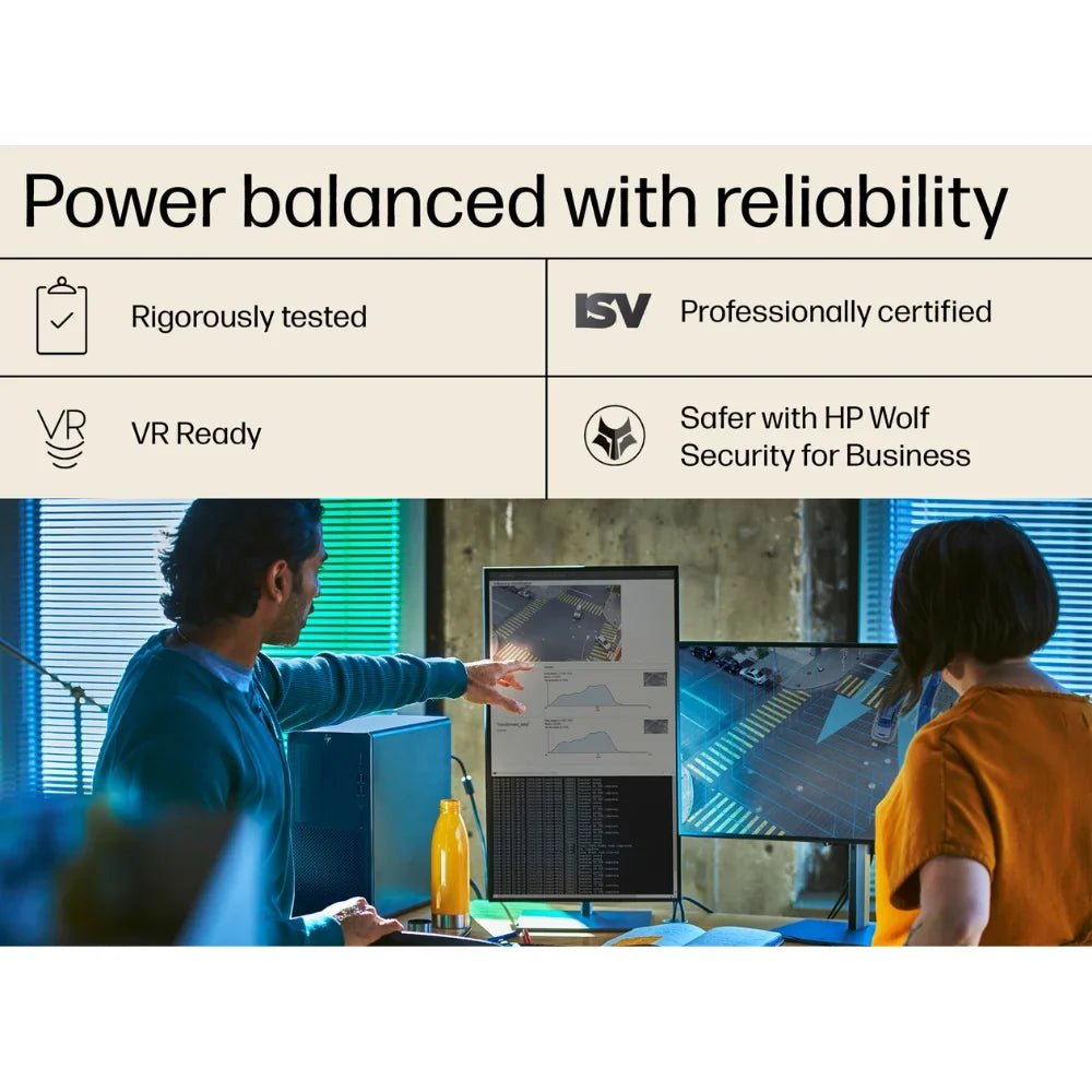 HP Z2 G9 Tower Workstation PC (8T2A6EA), product view 6