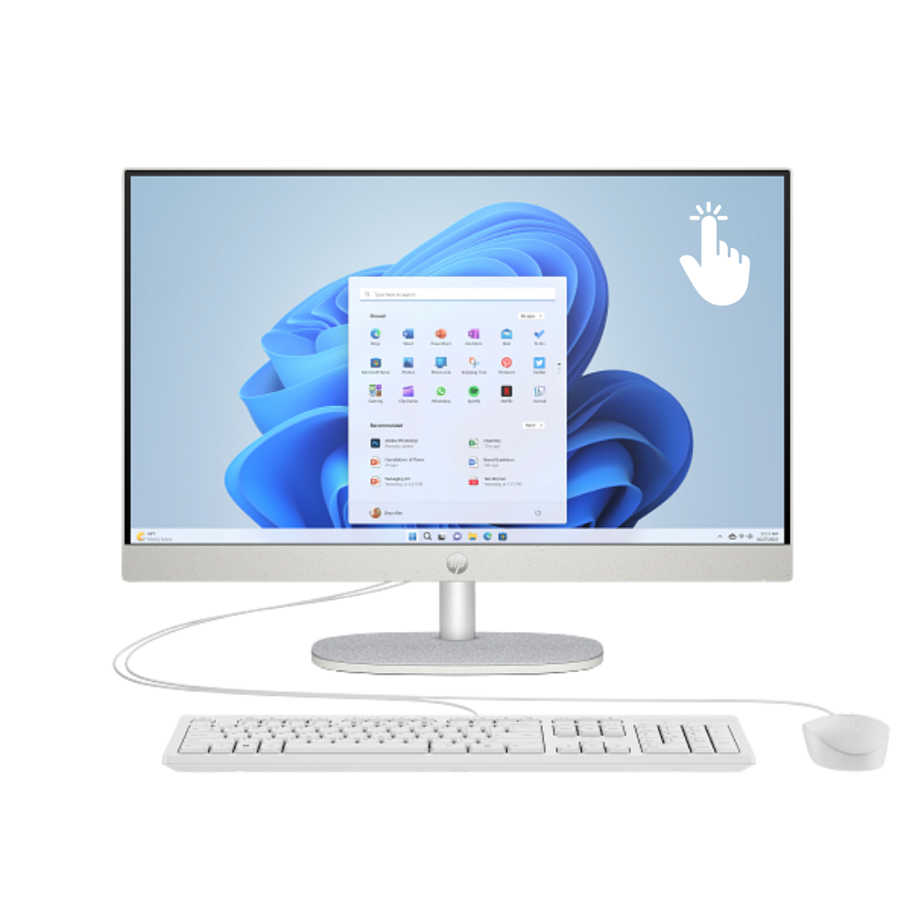 HP 23.8-inch All-in-One 24-cr0008l PC (AV8K9PA) | i7-1355U, 16GB RAM, 512GB SSD, FreeDOS