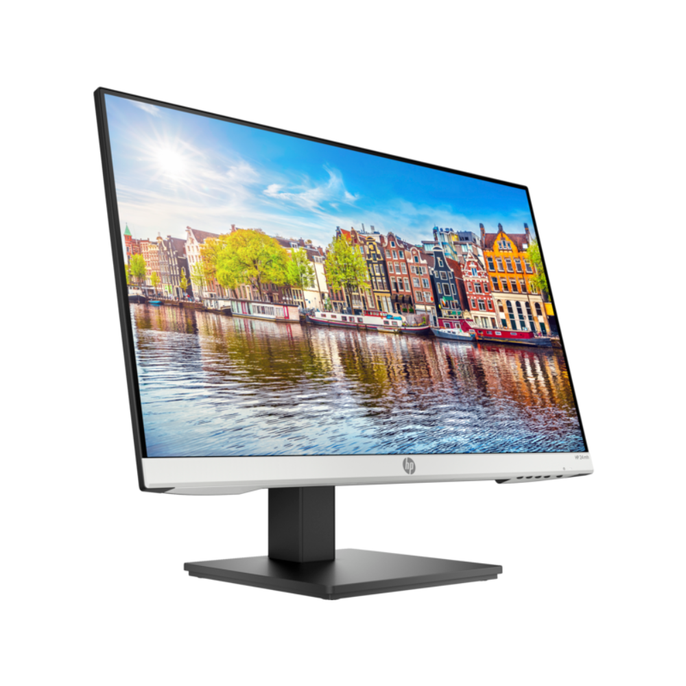 HP 24mh 23.8-Inch FHD IPS Monitor with Height Adjustment, Built-in Speakers, HDMI/DP/VGA (7XM23AA) - product view