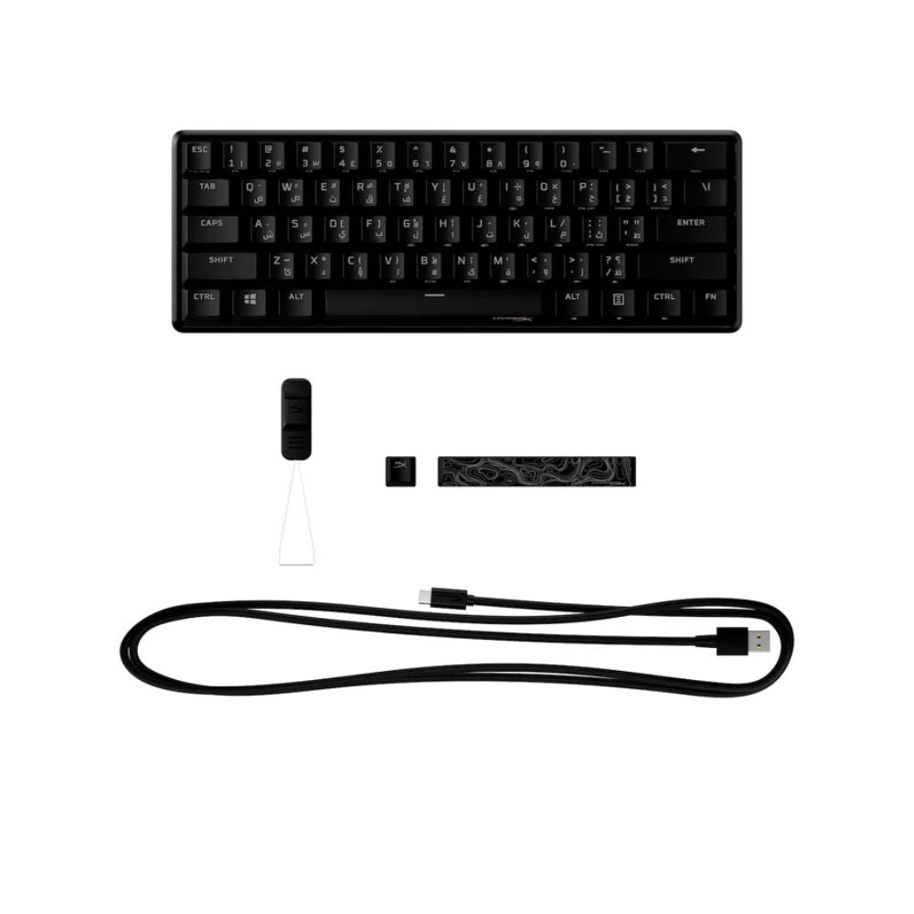 HyperX Alloy Origins 60 Percent Mechanical Gaming Keyboard - product view