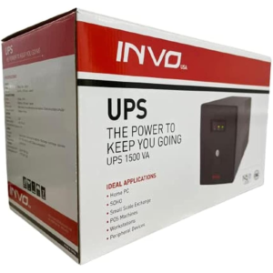 INVO Line Interactive UPS 1500 VA with LED Display, Surge Protection & In-Built Batteries | INLI150C