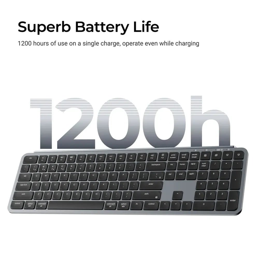 B6P-K1 product view 5 Keychron B6 Pro Full-Size Tri-Mode Wireless Keyboard (B6P-K1), product view 5