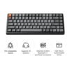 Keychron K2 Max 75% Tri-Mode Wireless Mechanical Gaming Keyboard (K2M-J1), product view 2