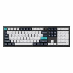 Keychron Q6 Max Full Metal QMK/VIA Wireless Custom Mechanical Keyboard (Q6M-M1-AR) – 2.4 GHz Wireless, Bluetooth 5.1, Wired USB-C, Full Size Arabic/English, CNC Machined Aluminum Body