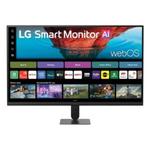 LG AI U7S 32″ 4K UHD Smart Monitor (32U701SB-B) – 31.5-inch, UHD (3840 × 2160), 60Hz