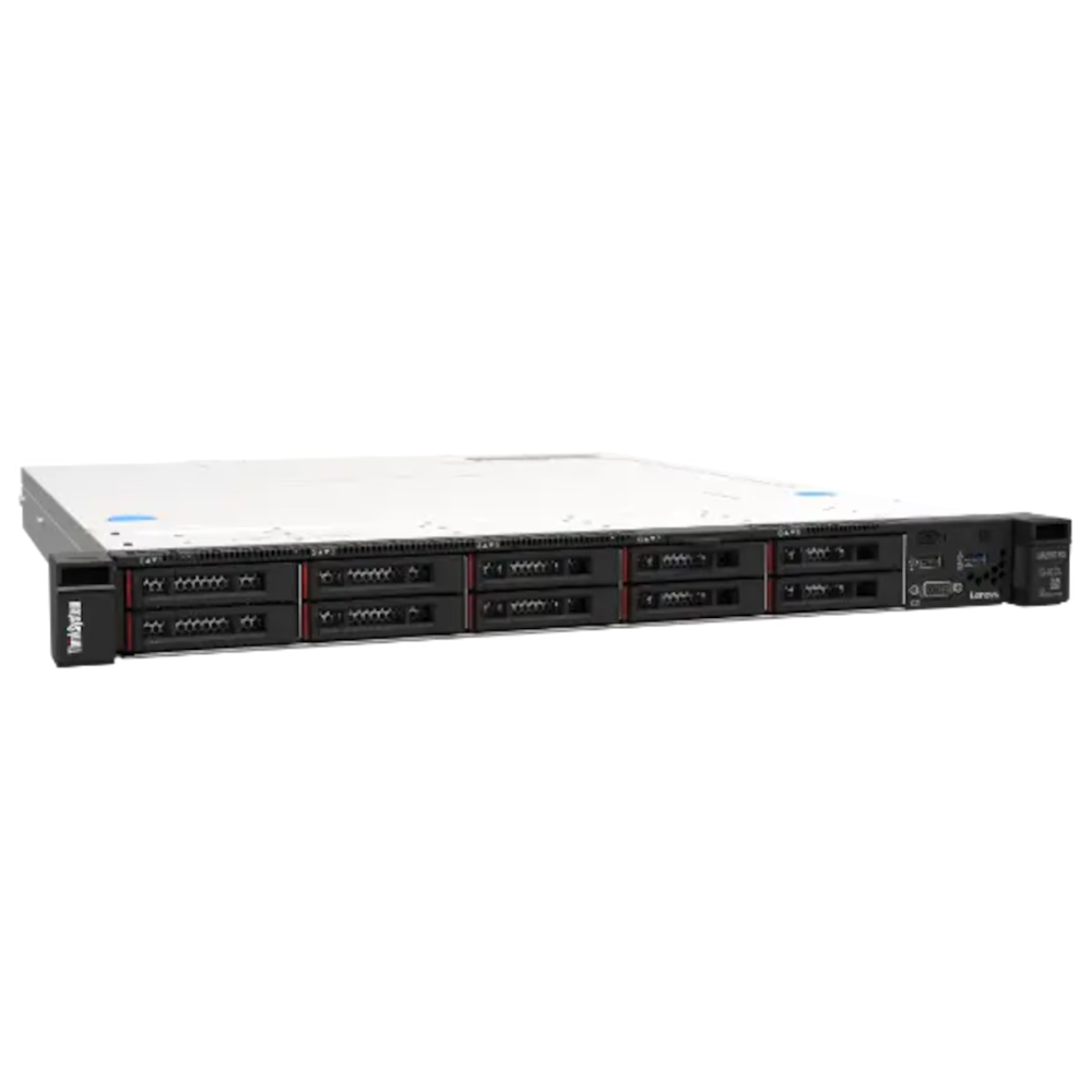 Lenovo ThinkSystem SR250 V2 rack server - product view 2