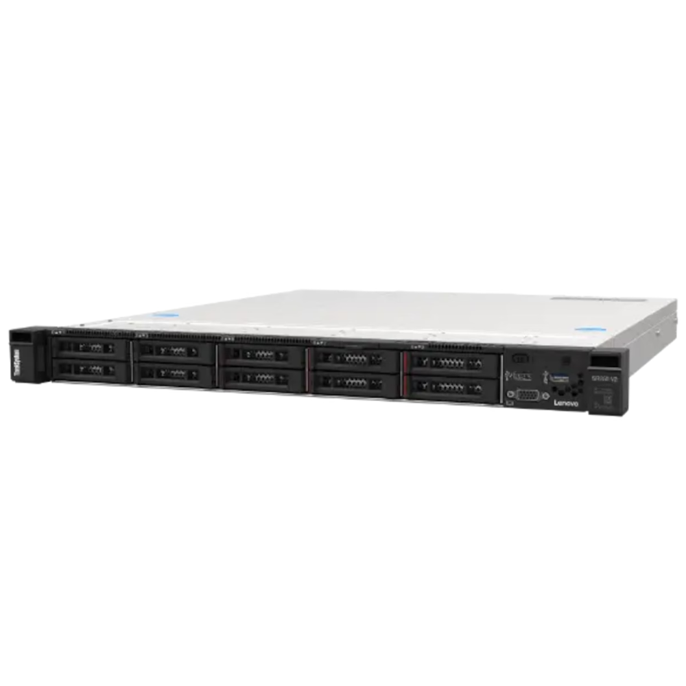 Lenovo ThinkSystem SR250 V2 rack server - product view 3