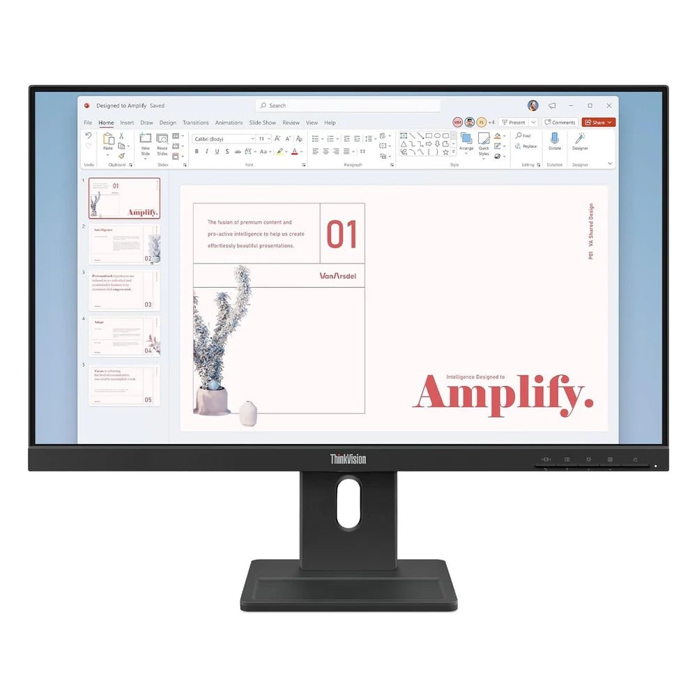 Lenovo ThinkVision E24-40 Monitor (64BAMAT1UK), product view 1