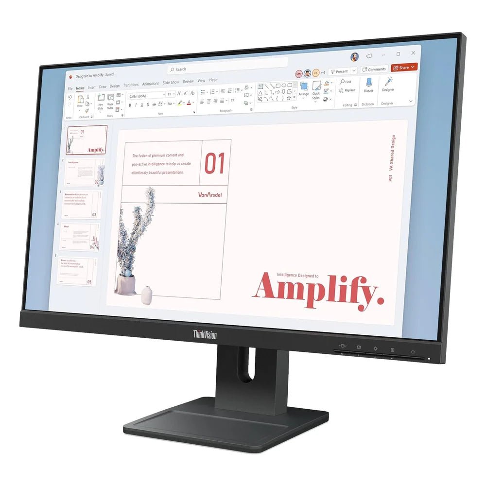 Lenovo ThinkVision E24-40 Monitor (64BAMAT1UK), product view 2