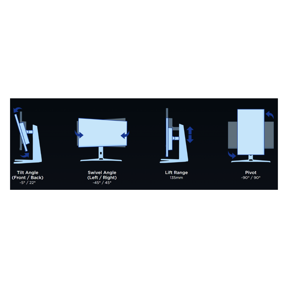 Lenovo Legion Y25-30 24.5-Inch FHD Gaming Monitor - product view Lenovo Legion Y25-30 24.5-Inch FHD Gaming Monitor - product view