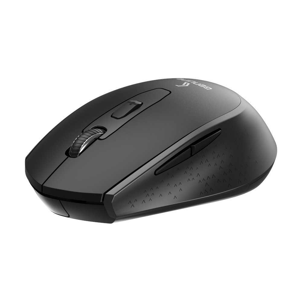 M7097 BG product view 1 Genuine M7097 BG Wireless Optical Mouse - Black/Grey, product view 1