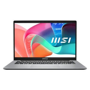 MSI Modern 14 F1MG Laptop (9S7-14S113-836) – Intel Core 5 120U, 8GB DDR4, 512GB PCIe Gen4 NVMe M.2 SSD
