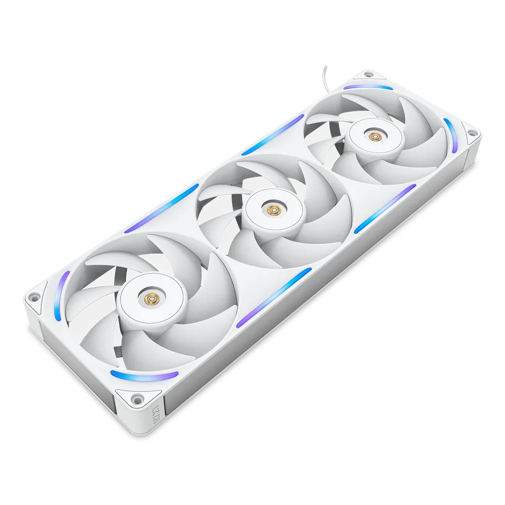 NZXT F360X RGB Core Single-Frame Case Fan (RF-U36PN-W1), product view 4