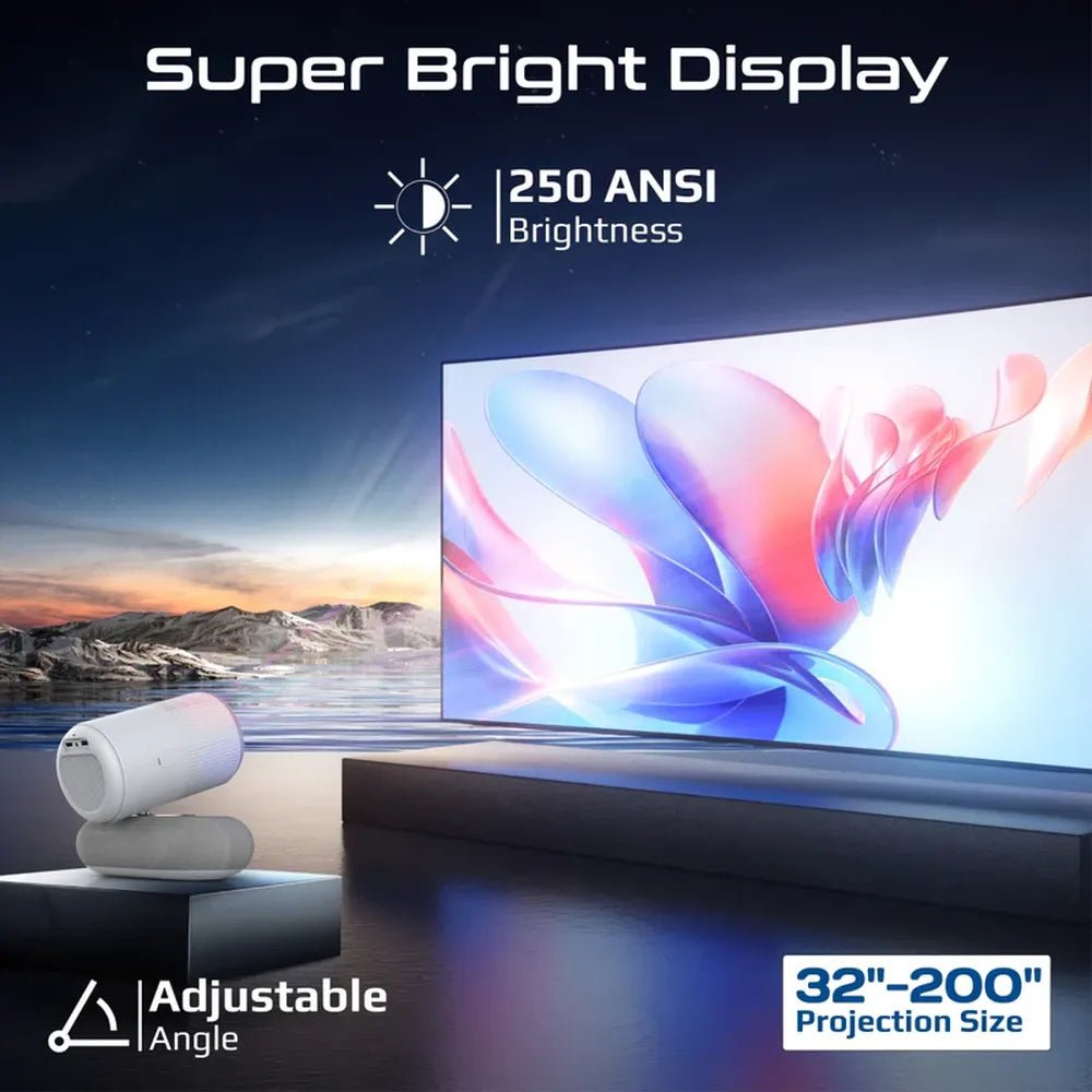 Promate Beamer-250R Wireless LCD Projector, product view 2