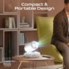 Promate Beamer-250R Wireless LCD Projector, product view 4