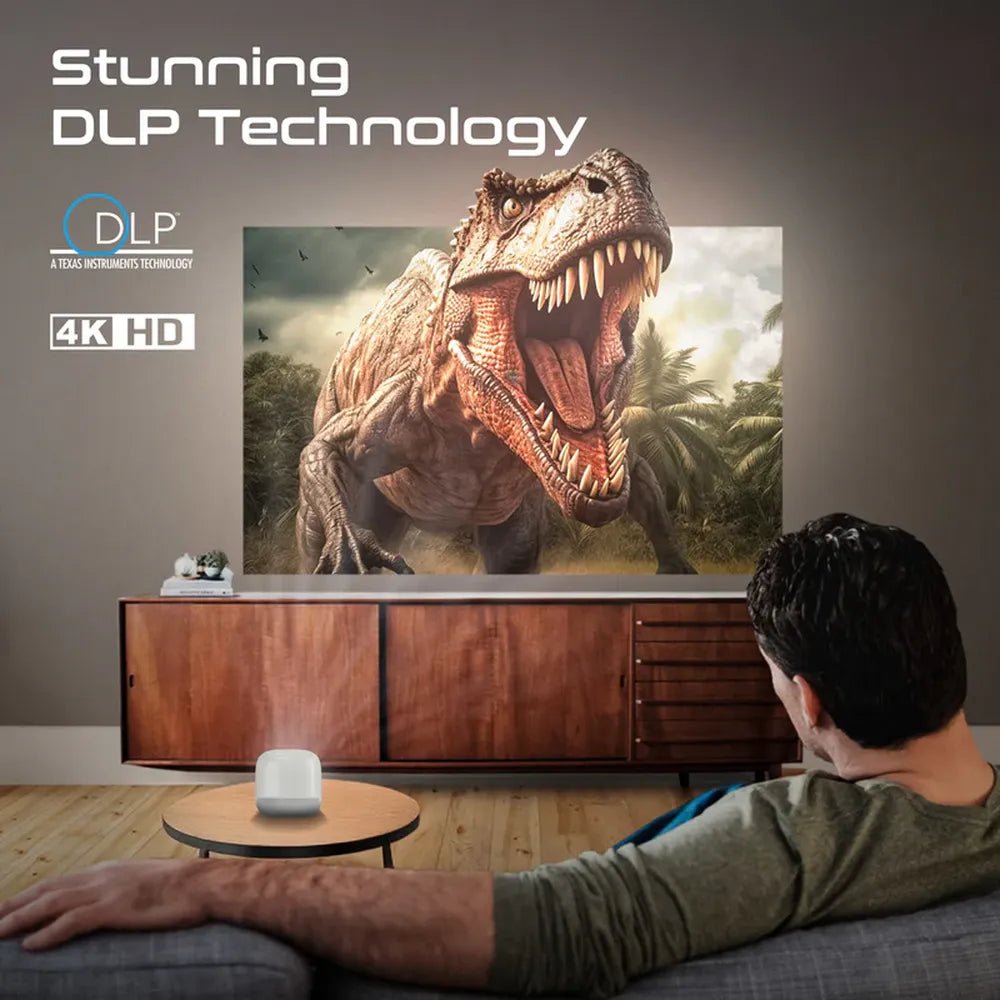 Promate Cube-Cast-2 Native 720p Portable Projector, product view 2