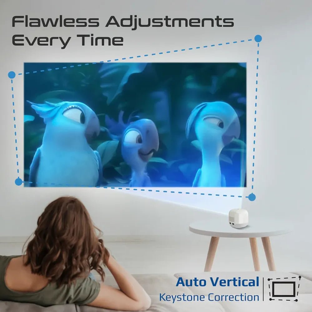 Promate Cube-Cast-2 Native 720p Portable Projector, product view 5