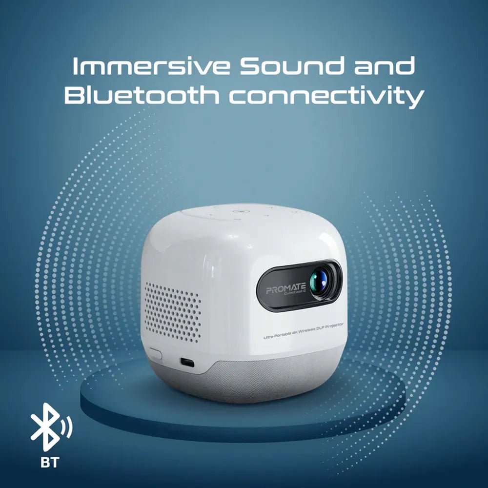 Promate Cube-Cast-2 Native 720p Portable Projector, product view 6