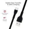 Promate PowerBeam-C 1.2M USB-A to USB-C Cable, product view 3