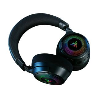 Razer Kraken V4 Wireless Gaming Headset (RZ04-05170100-R3M1) – Wireless 2.4GHz / Bluetooth / USB Wired, Black, Razer TriForce Titanium 40mm