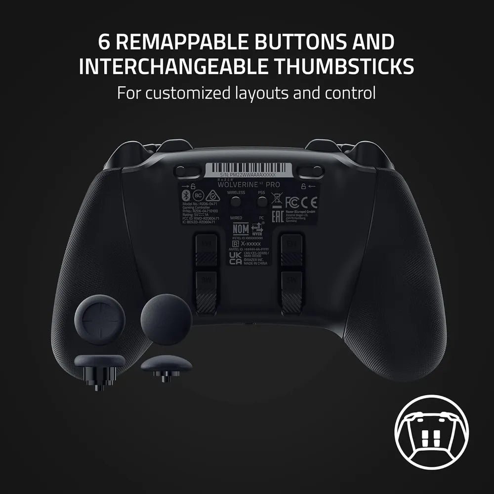 Razer Wolverine V2 Pro in Black