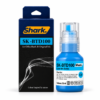 Product mockup: Shark SK-BTD100C cyan 50 ml ink box and bottle