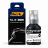 Product mockup: Shark SK-BTD100K black 100 ml ink box and bottle